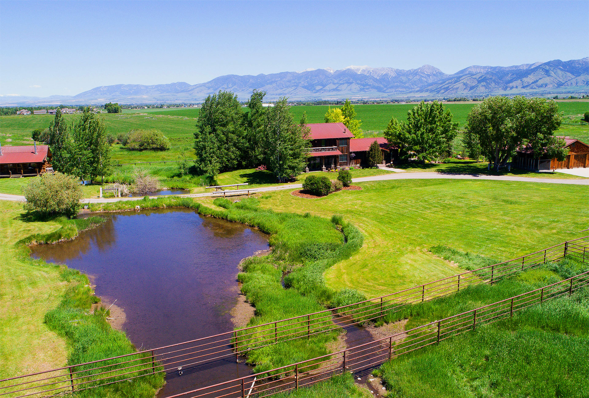 Homepage slide for The Lodge at Heritage Ranch - Bozeman Montana